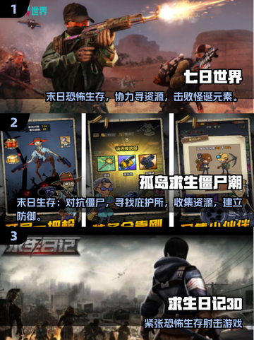 🔥2025最火求生手游合集💥 survival游戏推荐🎮截图2