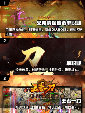 🔥2025传奇手游排行榜🌟单职业传奇合集🎉截图2