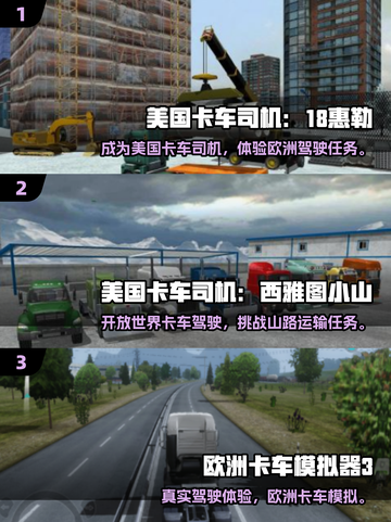 2025🔥美国卡车游戏TOP榜💥🎮超燃推荐！截图2