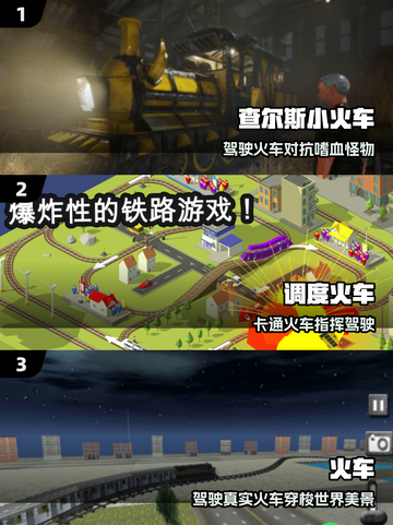 🚂2025免费小火车游戏神推荐！截图2