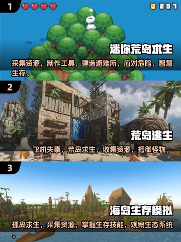 🔥2025最值得玩的孤岛逃生游戏大全🎉截图2