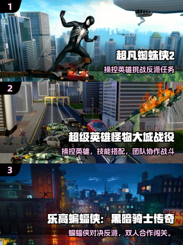 🔥2025最火蜘蛛侠手游💥快冲！截图2