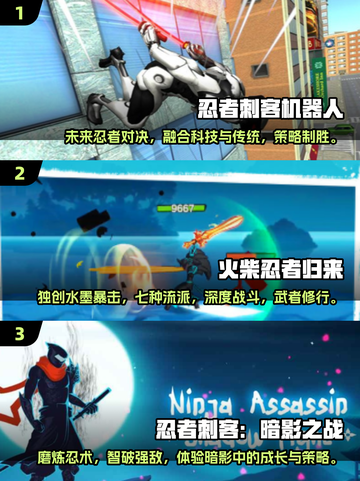 🔥2025必玩忍者刺客游戏合集💥截图2