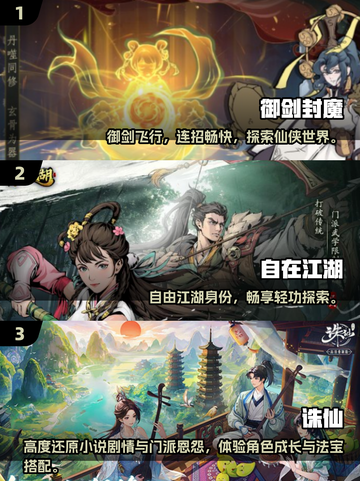 🔥2025仙侠手游TOP5榜单出炉！✨截图2