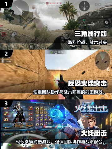 🔥2025超燃枪战游戏推荐！🎮高人气射击手游大揭秘💥截图2