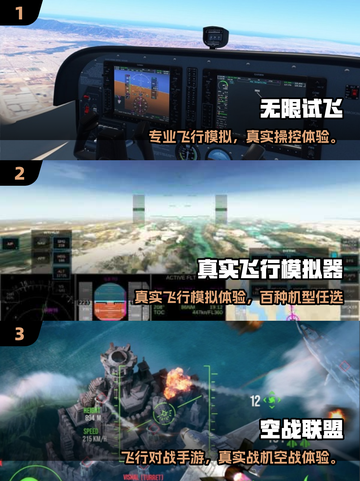🎮2025最新飞行模拟手游推荐！✈手机开飞机太上头了！截图2