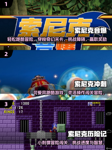 🔥2025免费索尼克手游大集合！🎮✨截图2