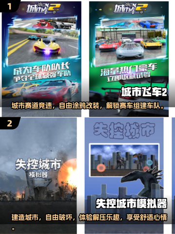 🔥2024最受欢迎城市游戏下载排行📌截图3