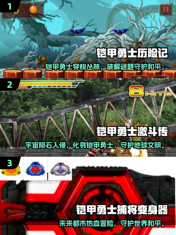 🔥2025最火铠甲勇士小游戏单人版来袭！💥🎮截图2