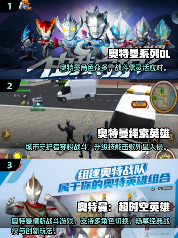 🔥2025奥特曼手游排行出炉！🎮必玩推荐截图2