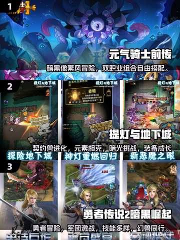 🔥2025暗黑风迷雾大陆TOP5推荐！🎮截图2