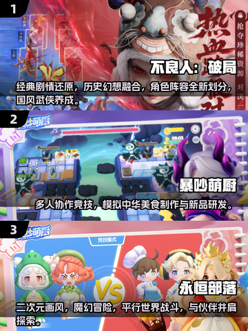 🔥2025必玩！顶级3D网游排行榜🎉截图2