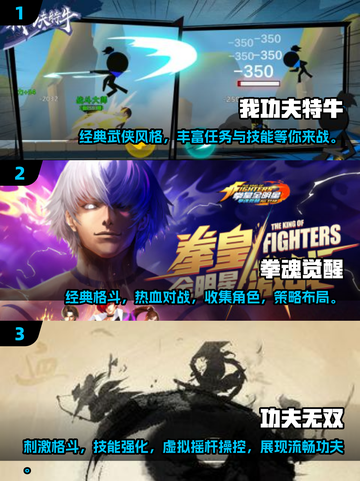 🔥2025经典功夫游戏合集💥让你重温童年记忆！截图2