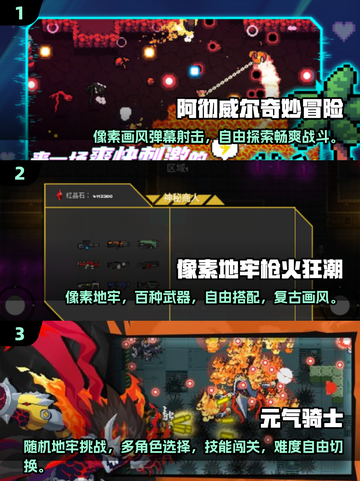 🔥2025必玩！高人气地牢手游🔥暗黑地牢玩家不容错过截图2