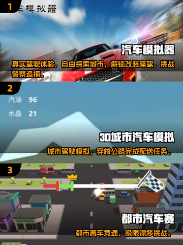 🚗🔥2025最火汽车驾驶游戏大揭秘！🎮💥截图2