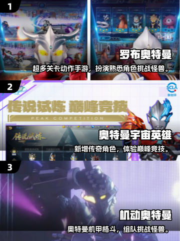 🔥2025奥特曼手游TOP榜💥经典玩法推荐🎮截图2