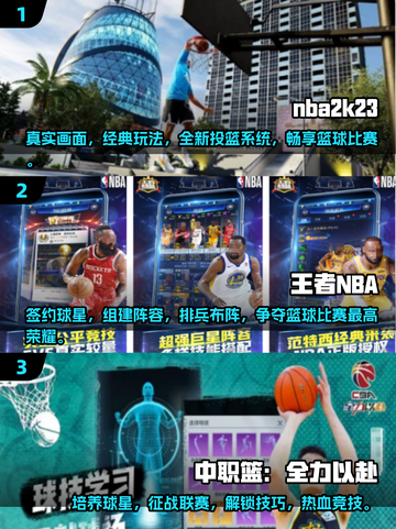 🏀2025最火篮球手游推荐，有乔丹的游戏等你来玩！截图2