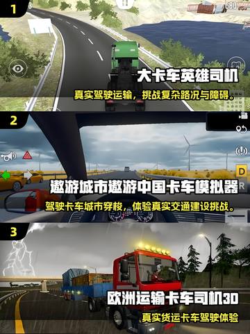 2025超好玩大卡车游戏推荐！🎮🔥截图2