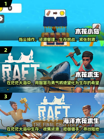 🔥2025最值得玩的木筏生存游戏推荐🎉截图2