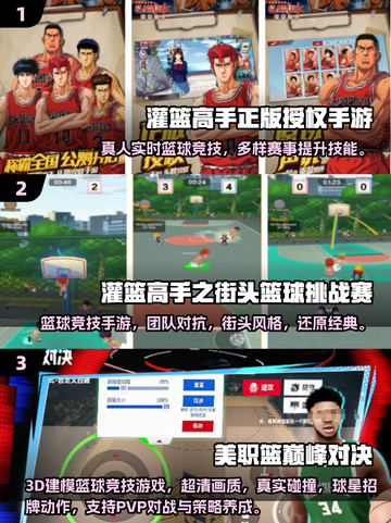 🔥2025最火灌篮高手手游大揭秘💥🏀截图2
