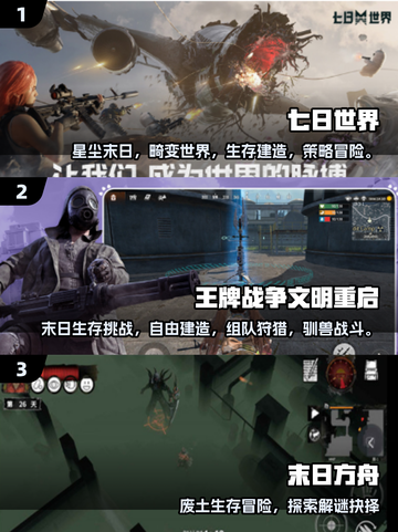 🔥2025末日生存游戏TOP榜💥🎮截图2