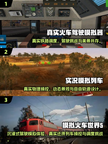 🚂🔥2025最火火车游戏合集！真实体验爆棚！截图2