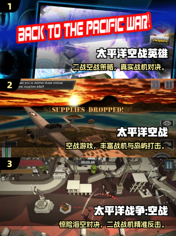🔥2025太平洋空战游戏TOP5💥🎮截图2