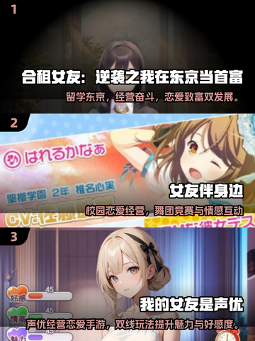2025超甜女友养成手游🔥浪漫互动全攻略💖截图2