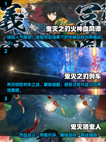 🔥2025最值得玩的鬼灭之刃手游推荐✨截图2