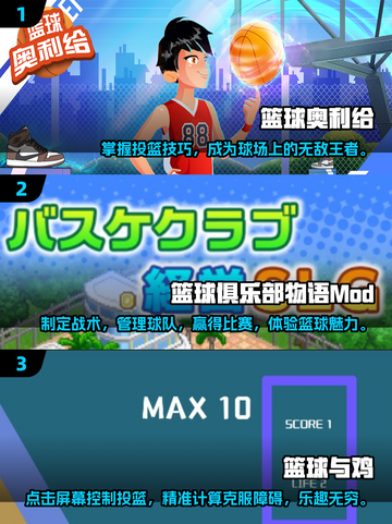🏀2025最🔥单机篮球游戏合集下载链接汇总！截图2
