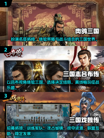 🔥2025年最受欢迎的三国单机游戏前五名揭晓！🎮截图2