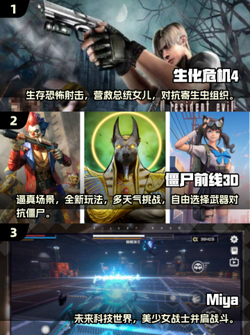 💥2025必玩生化射击手游合集！刺激开战🔥截图2