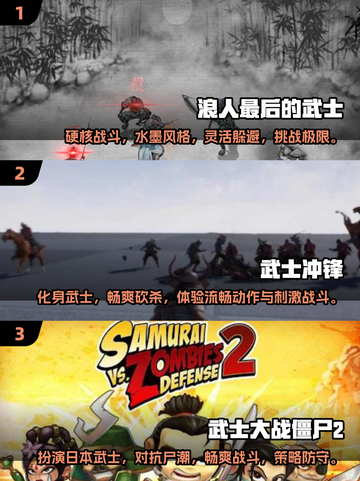 🔥2025最受欢迎浪人武士游戏下载❗ Samurai爱好者必玩清单！截图2