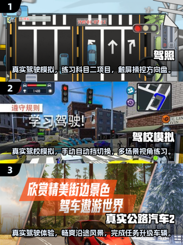 考驾照太难？这些游戏帮你轻松上手😎🚗截图2