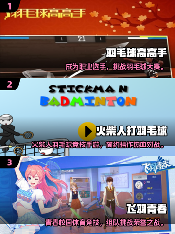 🔥2025羽毛球联机游戏TOP榜🏸截图2