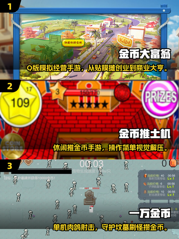 🔥2025最火金币手游榜💥玩到停不下来！💰🎮截图2