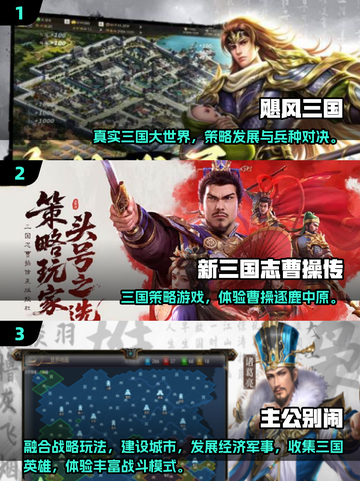 🔥2025最夯三国游戏TOP10出炉！🎮截图2