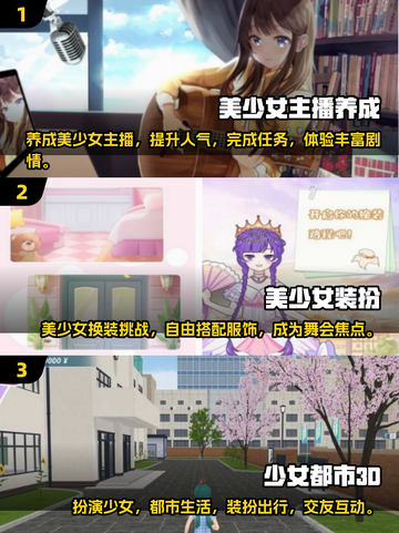 2025最🔥少女模拟器游戏合集✨玩了就停不下来！截图2