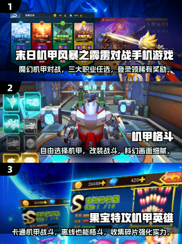 机甲迷必看！🔥经典3D机甲对战游戏推荐🎉截图2