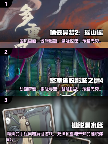 密室逃脱游戏推荐🔥2025最有趣排行榜！🎉截图2