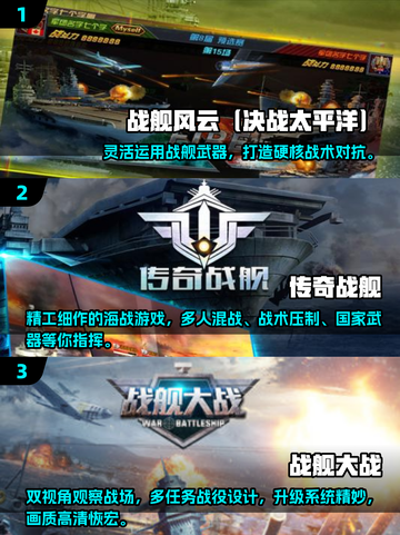 🔥2024超人气战舰游戏合集💥玩家必玩的顶级海战体验！截图2