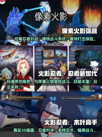🔥2024必玩！超有趣火影手游推荐🎮截图2