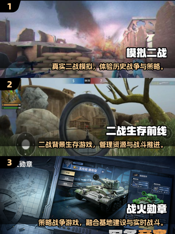 🔥2025必玩二战手游合集💥经典战争游戏推荐🎮截图2