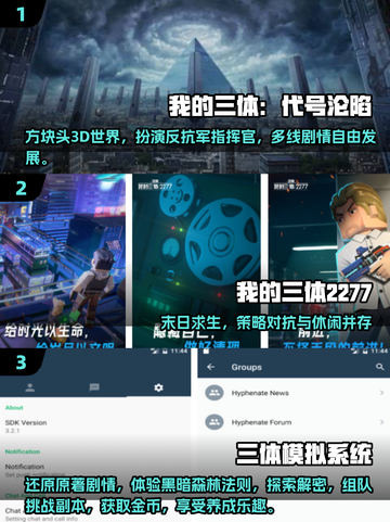 🔥2025最火三体游戏推荐🎮必玩清单！截图2