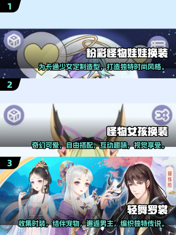 怪物换装游戏推荐🔥2025最值得玩的都在这儿！截图2