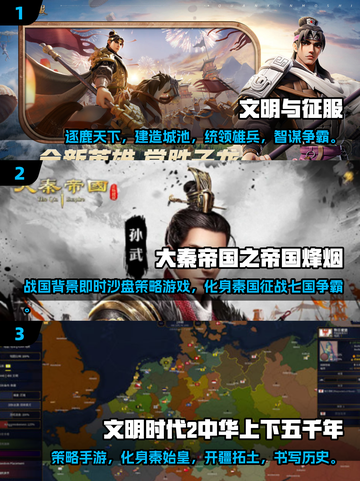 🔥2025最火秦朝游戏榜！穿越大秦必玩清单👑截图2