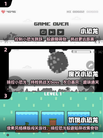 🔥2024超有趣小恐龙游戏下载分享🦖截图2