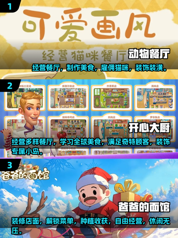 🔥2024必玩！超有趣美食经营手游推荐🎉截图2