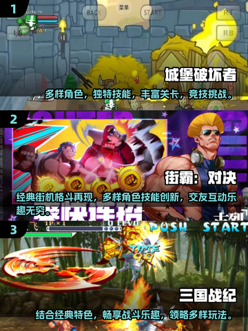🔥2025必玩！双人街机游戏合集🎉兄弟闯关超有趣截图2