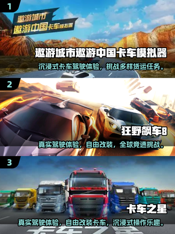 2025必玩🚗优质汽车模拟游戏推荐！🔥截图2